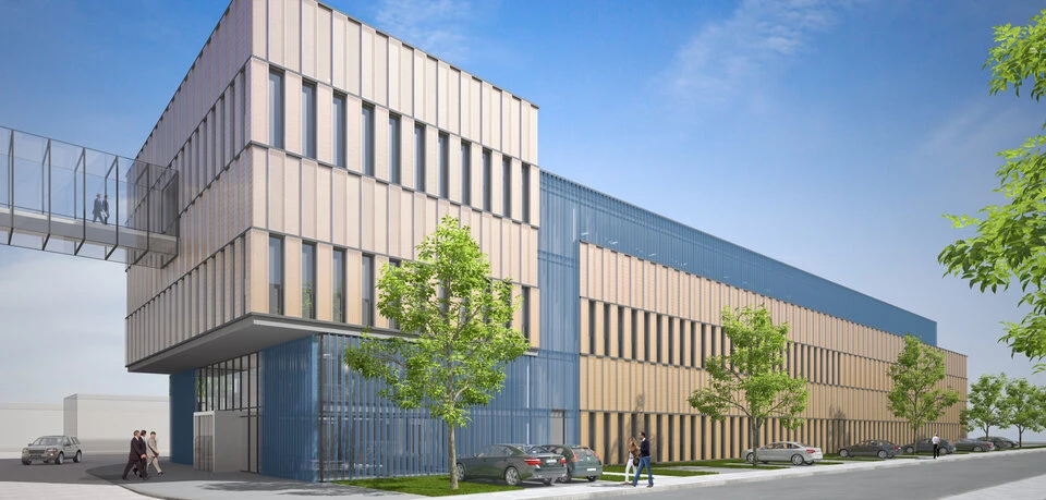 Evonik Produktionsgebäude mit Büro in Darmstadt2