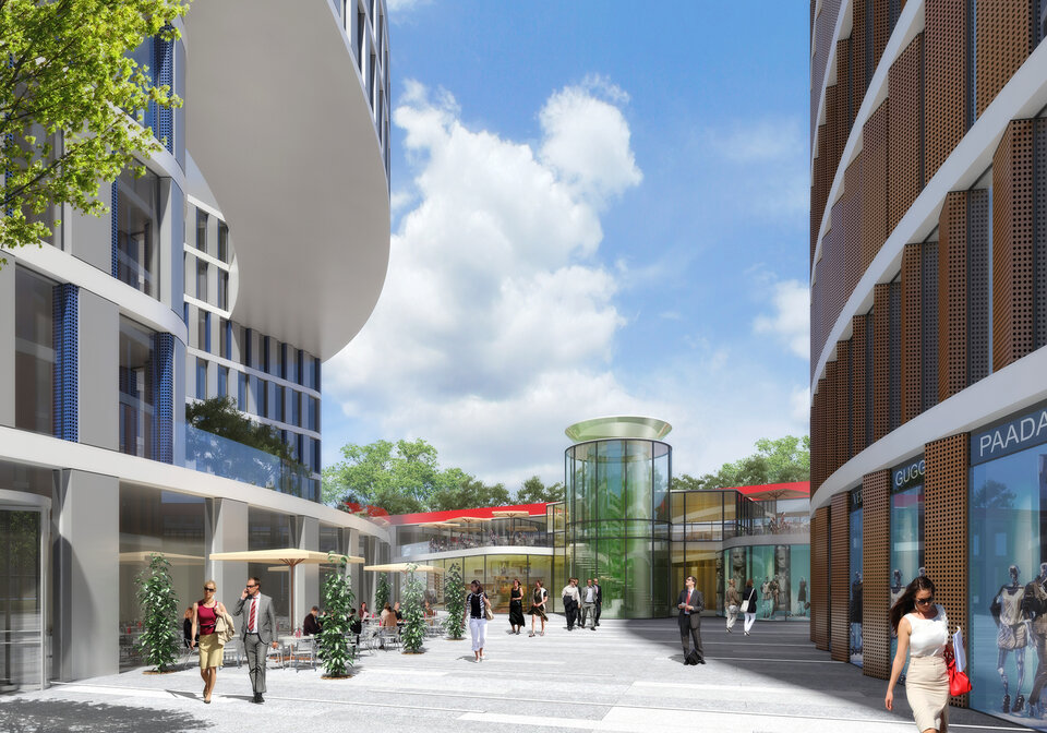 Planungsstudie Gateway Gardens - Baufeld MK17- in Frankfurt am Main3