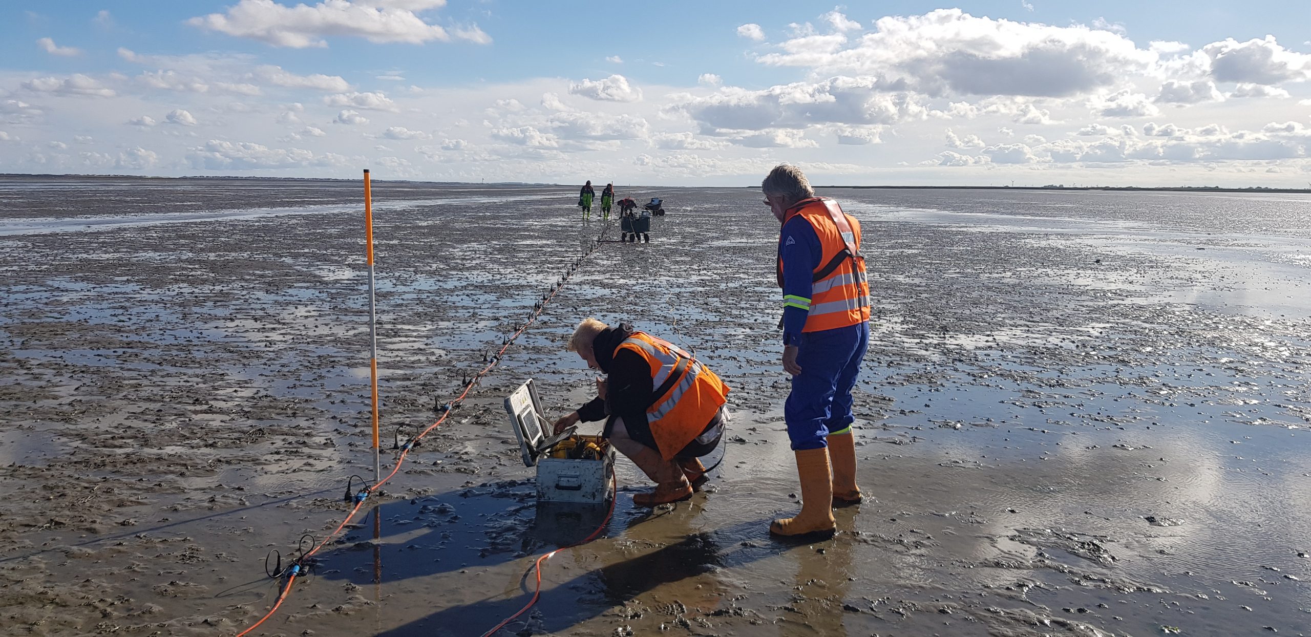 Seismische Geophysikalische Messung
